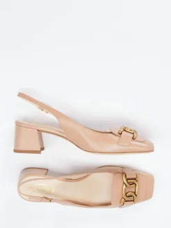 – Slingback-Pumps aus Kalbleder Nude*Tod's Online
