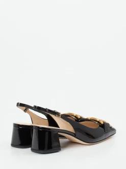 Damen Tod's – Slingback-Pumps aus Lackleder
