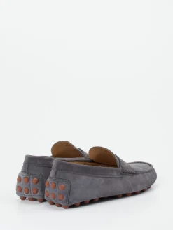 – Slipper aus Veloursleder in Anthrazit*Tod's