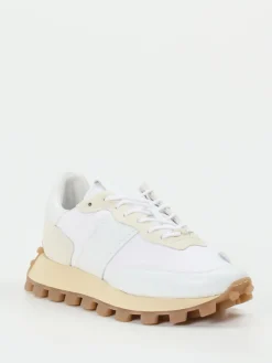 – Sneaker aus Kalbleder und Nylon -beige*Tod's Sale