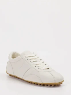 Damen Tod's – Sneaker aus Lammleder in Offwhite