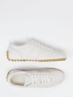 Damen Tod's – Sneaker aus Lammleder in Offwhite