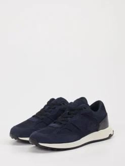 Herren Tod's – Sneaker aus Velour und Textil Dunkel