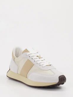 – Sneaker aus Velour und Textil Offwhite*Tod's Discount