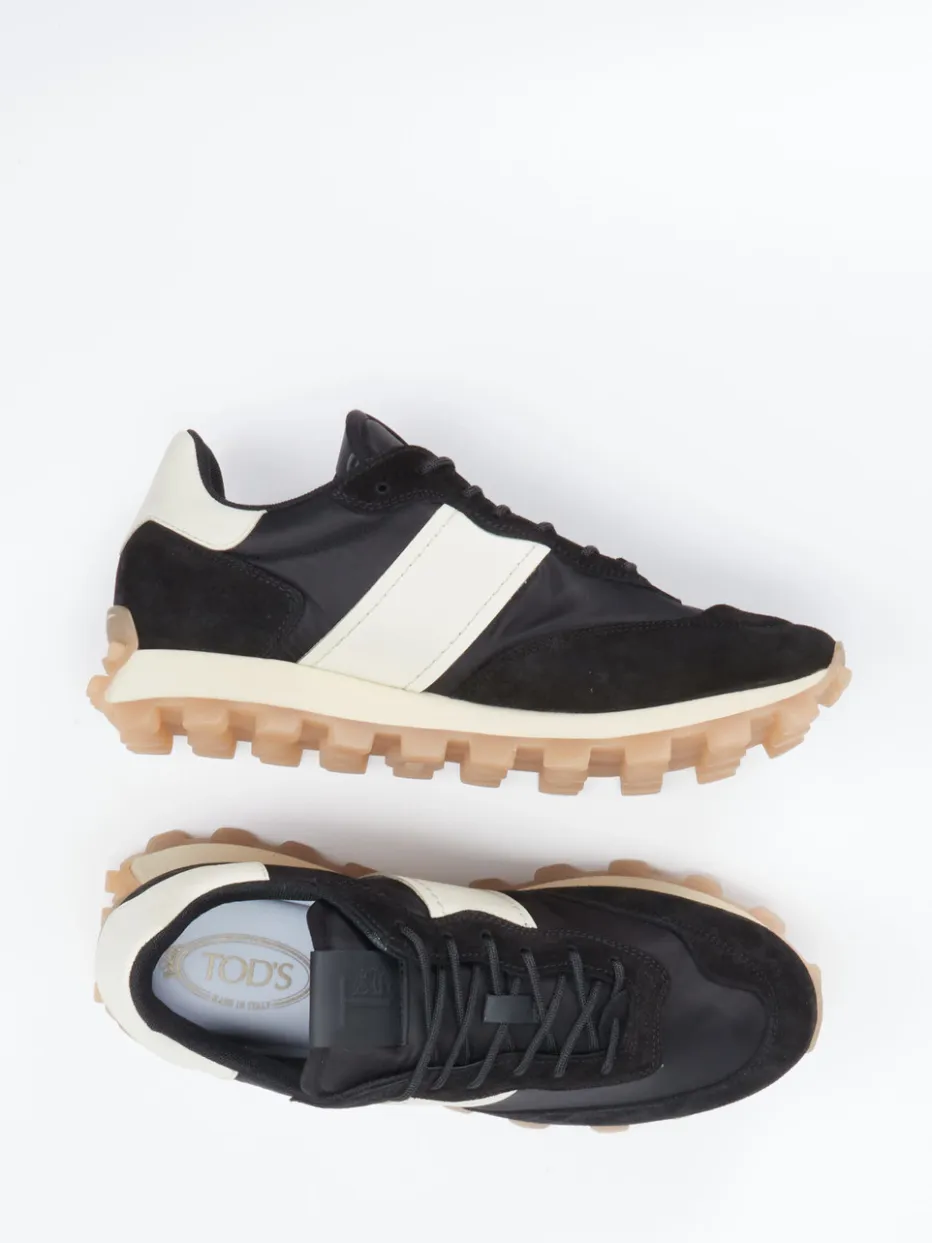 Herren Tod's – Sneaker aus Veloursleder und Nylon