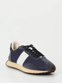 Herren Tod's – Sneaker aus Veloursleder und Nylon dunkel