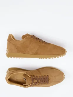 – Sneaker aus Veloursleder in Cognac*Tod's Outlet