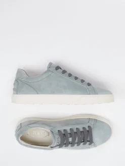 – Sneaker aus Veloursleder in Tauben*Tod's Clearance