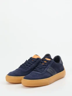 Herren Tod's – Sneaker aus Veloursleder dunkel