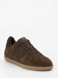 – Sneaker aus Veloursleder mit Lammfellfutter*Tod's Hot
