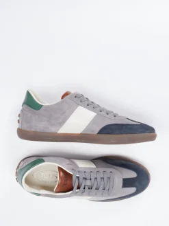 – Sneaker aus Veloursleder in Hell*Tod's Discount