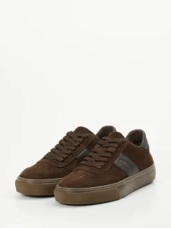 Herren Tod's – Sneaker aus Veloursleder schoko