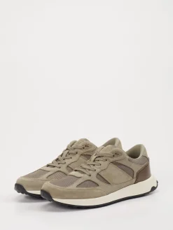 Herren Tod's – Sneaker aus Velour/Textil in Sandbeige