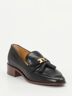 Damen Tod's – Tassel Loafer aus glänzendem Kalbleder