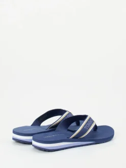 – Zehentrenner aus Textil in Marine*Tommy Hilfiger Clearance