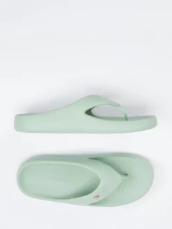 – Zehentrenner aus Synthetik in Salbei*Tommy Hilfiger Best