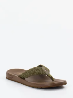 – Zehentrenner aus geflochtenem Textil*Tommy Hilfiger Clearance