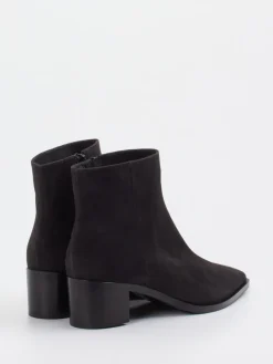 – Ankle Boots aus Veloursleder anthrazit*Truman's Best