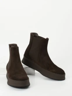 – Chelsea Boots aus Veloursleder Dunkel*Truman's Hot