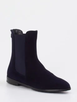 – Chelsea Boots aus Veloursleder Dunkel*Truman's Discount