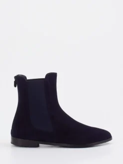 – Chelsea Boots aus Veloursleder Dunkel*Truman's Discount