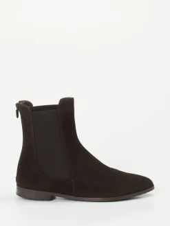 Damen Truman's – Chelsea Boots aus Veloursleder