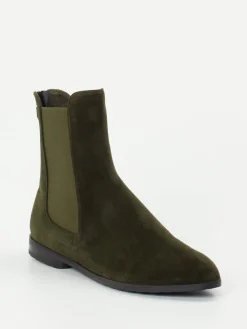 – Chelsea Boots aus Veloursleder oliv*Truman's Online