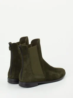 – Chelsea Boots aus Veloursleder oliv*Truman's Online