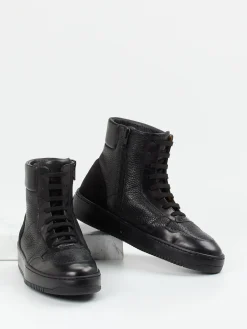 – High-Top Sneaker aus Hirschleder*Truman's Discount