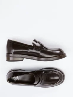 Damen Truman's – Loafer aus Hochglanzleder in