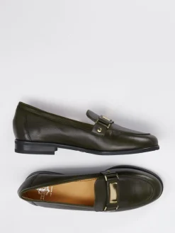 – Loafer aus Kalbleder in Oliv*Truman's Hot