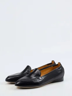 Damen Truman's – Loafer aus Lammleder tiefschwarz