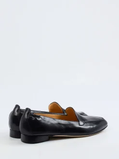Damen Truman's – Loafer aus Lammleder tiefschwarz
