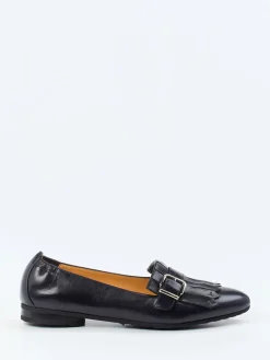 Damen Truman's – Loafer aus Lammleder in Tiefschwarz