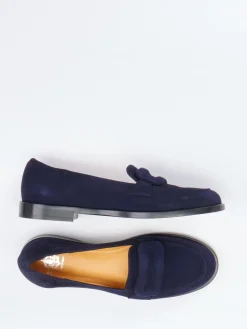 – Loafer aus Veloursleder in Marine*Truman's