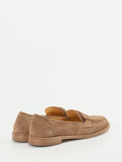 Damen Truman's – Loafer aus Veloursleder sand