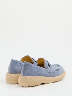Damen Truman's – Loafer aus Veloursleder in Pastell