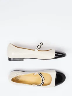 – Mary Jane Ballerinas aus Lackleder creme*Truman's Online