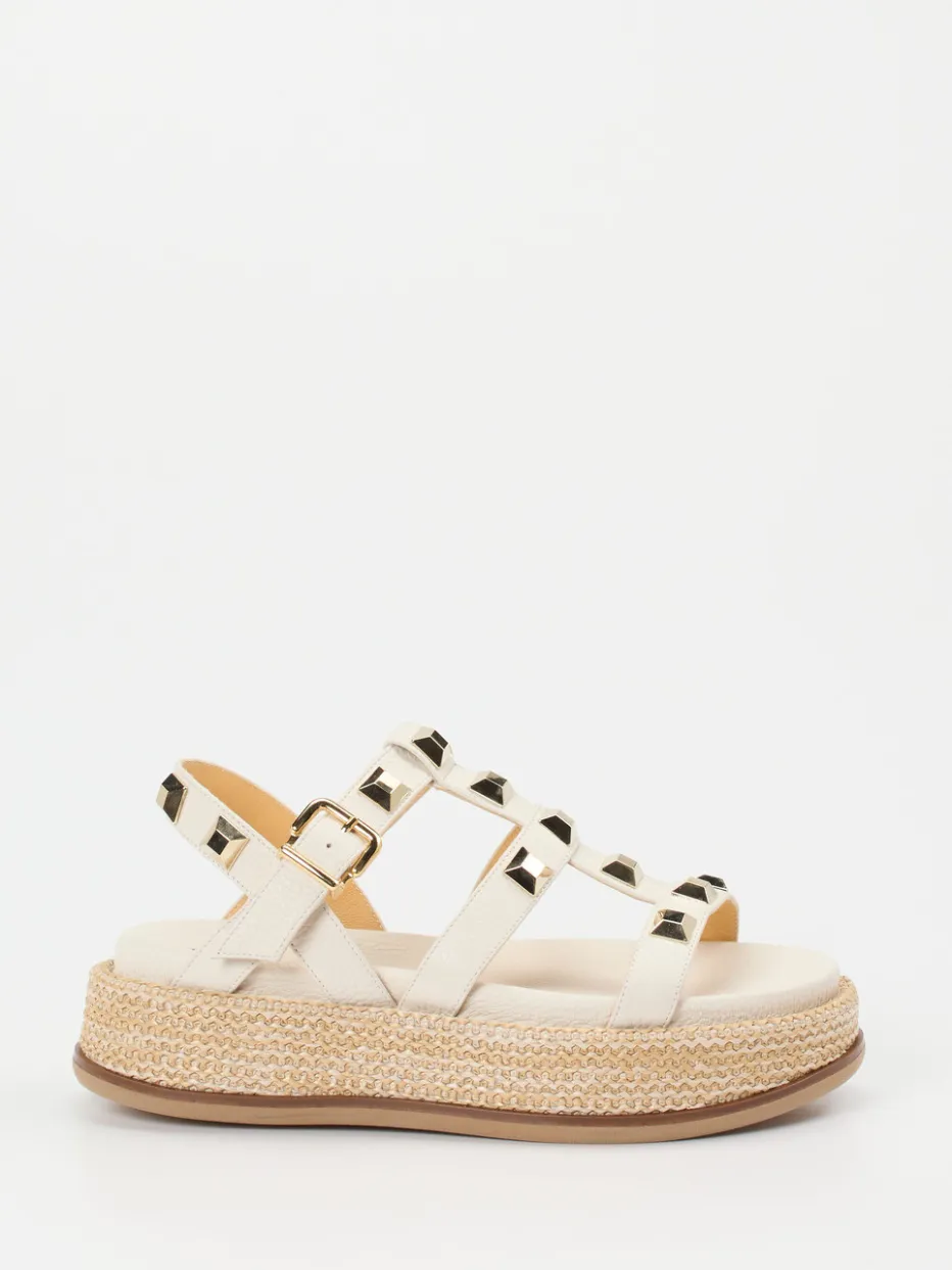 – Plateau-Sandalen aus Hirschleder in*Truman's Discount