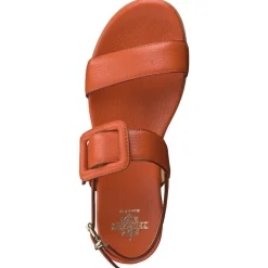 Damen Truman's – Riemchensandale aus Elchleder Terrakotta