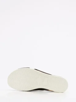 Damen Truman's – Riemensandale aus Hirschleder dunkel