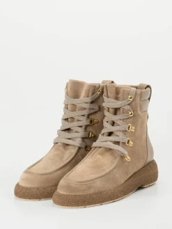 Damen Truman's – Schnürstiefelette aus Veloursleder