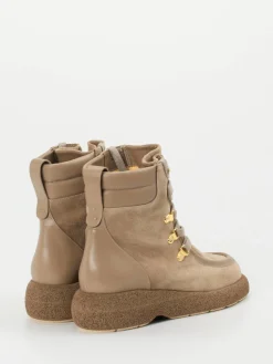 Damen Truman's – Schnürstiefelette aus Veloursleder