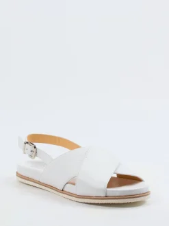 – Slingback-Sandale aus Hirschleder Offwhite*Truman's