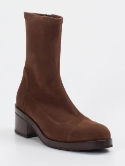 Damen Truman's – Stiefelette aus Veloursleder