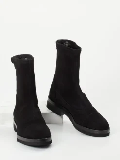 Damen Truman's – Stiefelette aus Veloursleder