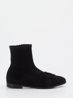 – Stiefeletten aus Veloursleder*Truman's Outlet