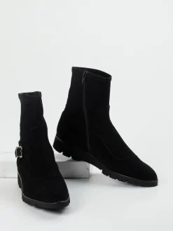 Damen Truman's – Stiefeletten aus Veloursleder