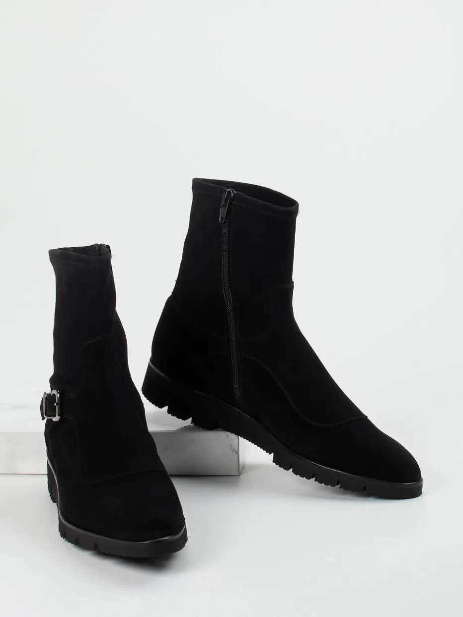 Damen Truman's – Stiefeletten aus Veloursleder