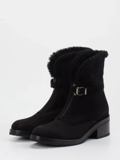 – Stiefeletten aus Veloursleder*Truman's Outlet